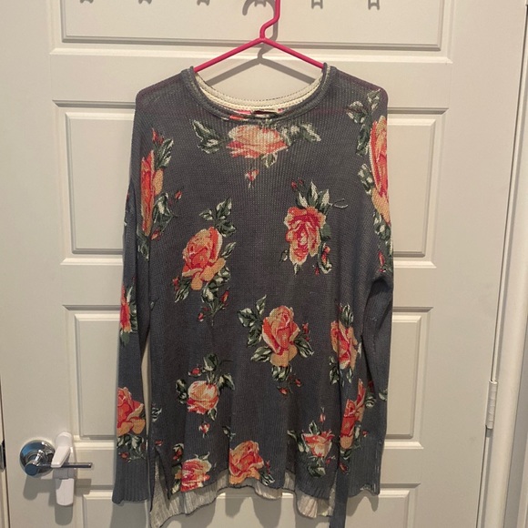 Floral Sweater - Picture 1 of 2